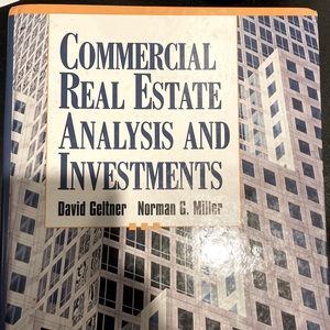 Commercial Real Estate Analysis And Investments Textbook